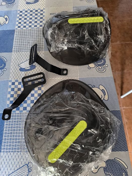 Protetor vento e frio de mãos para mota