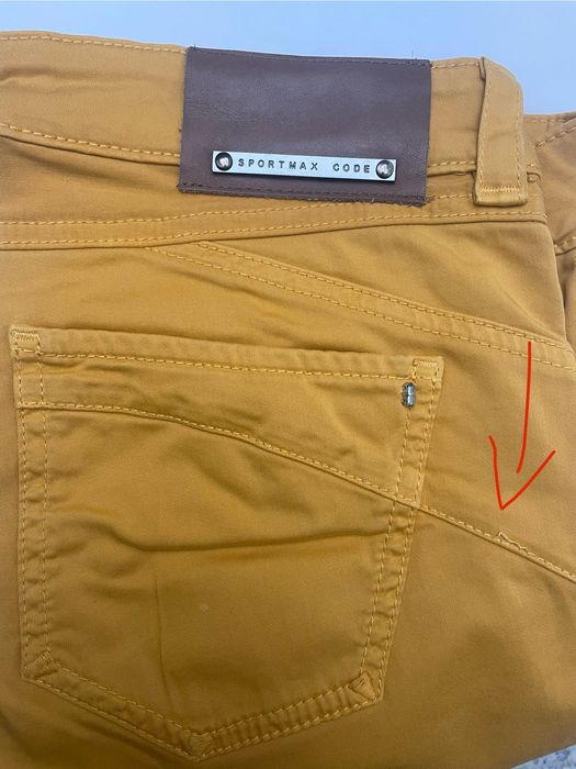 Sportmax Code perfect fit skinny spodnie 44IT 38/40