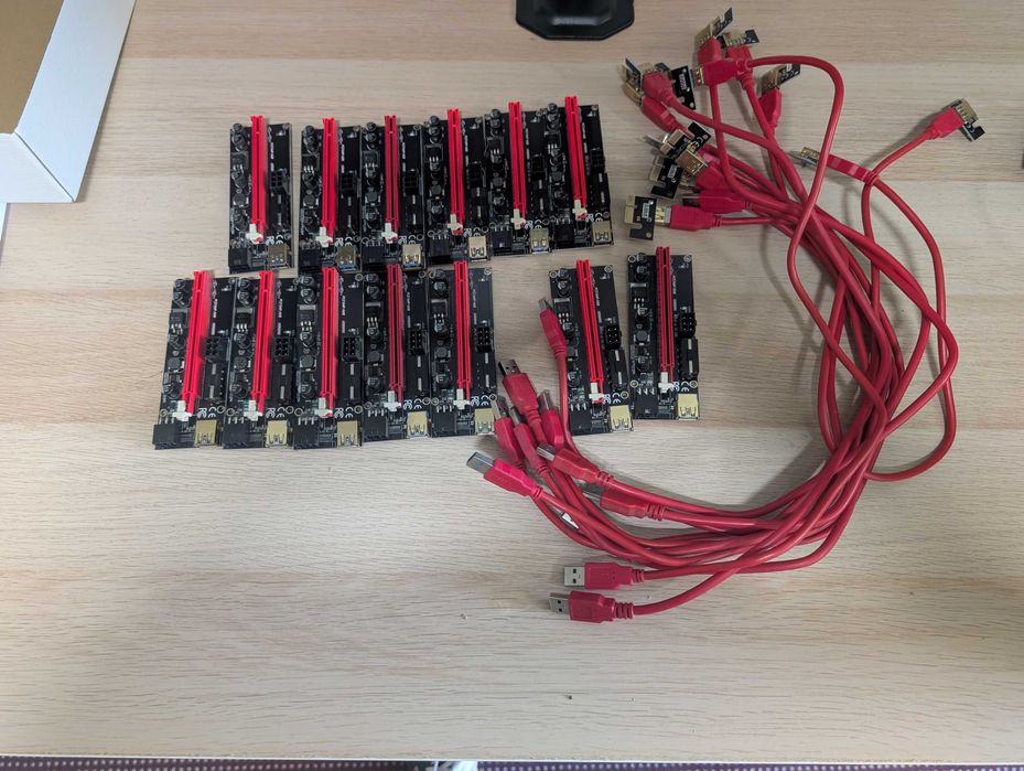 Riser PCI-E USB 3.0 11x