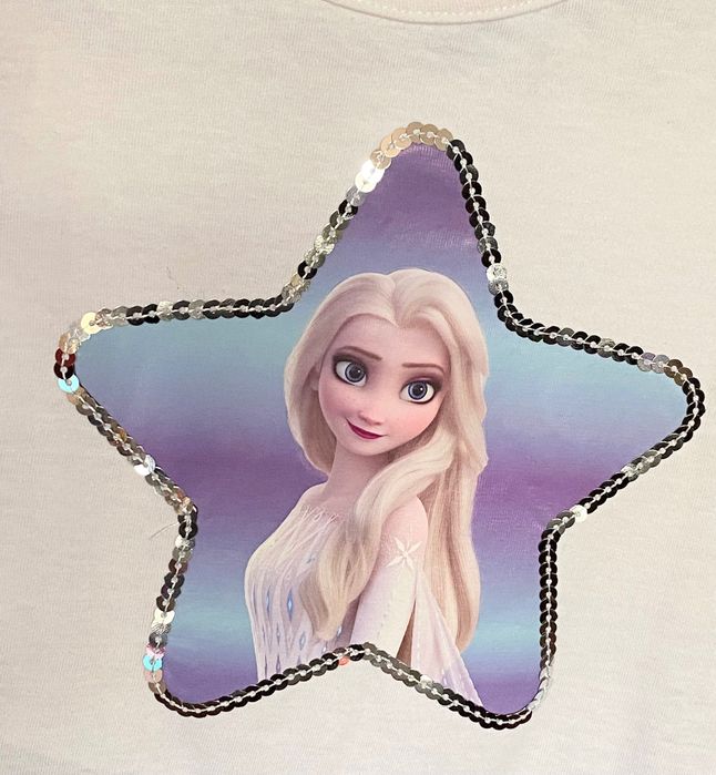 Elsa, Elza, Frozen, Kraina lodu sukienka 110 TIUL, BROKAT NOWA