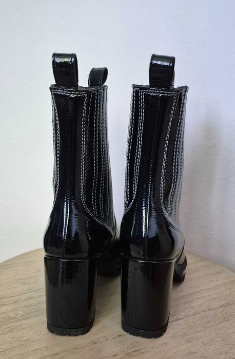 Botki damskie roz 39