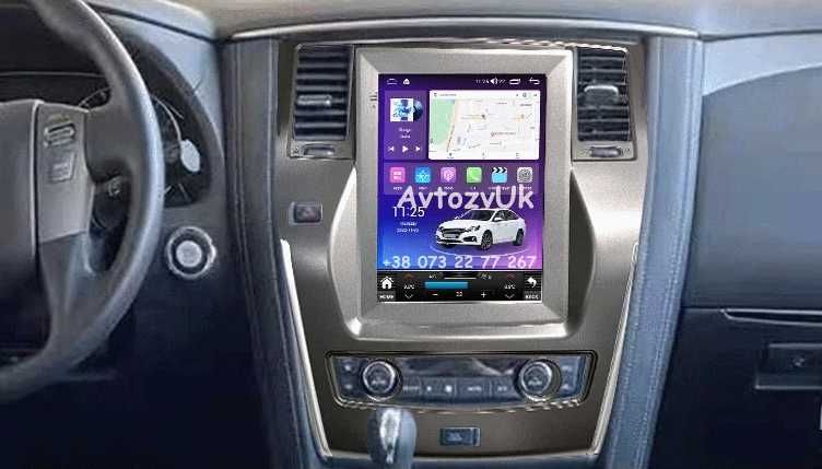 Магнитола PATROL Nissan FRONTIER NV200 NV300 NV400 НВ20 CarPlay Android
