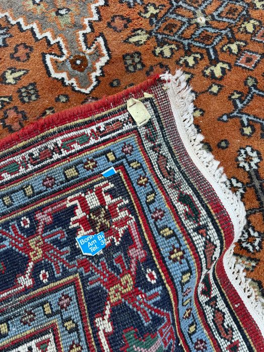 Dywan perski Bidjar 250x160 Recznie tkany Vintage wełna