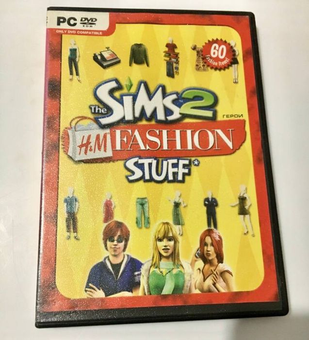 Игра PC DVD The Sims 2: H&M Fashion Stuff