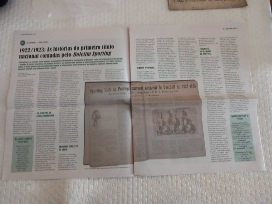 Jornal do Sporting do 100º Aniversário