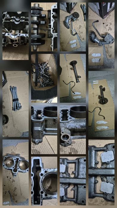 Peças de motor Kawasaki KLE 500