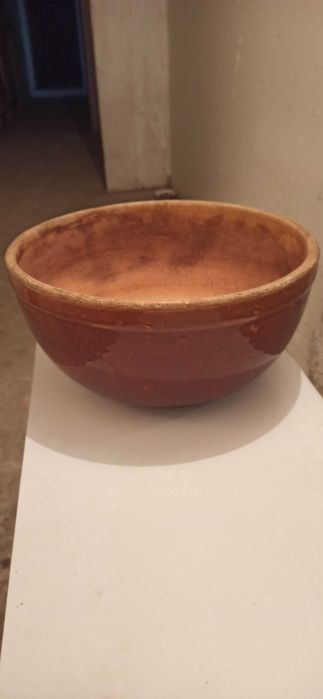 Duża makutra ceramiczna 30 cm – misa do ucierania ciasta (ok. 6–7 l)