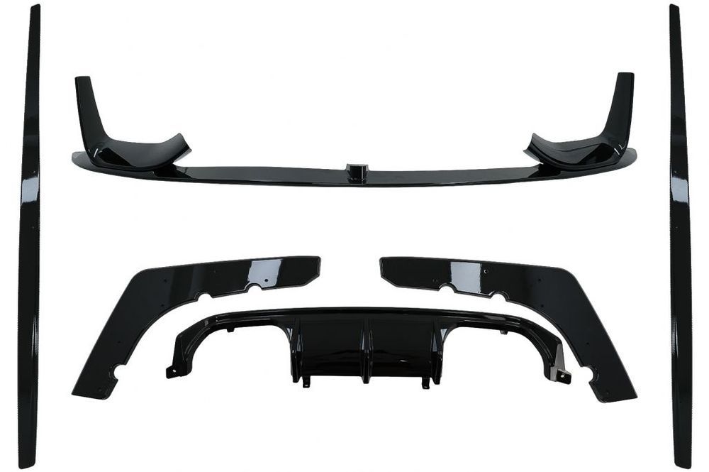 Conjunto Bmw M3 F80 M4 F82 F83 (2014 a 2019) Spoiler, Laminas e