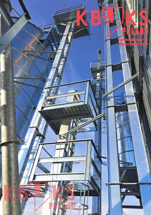 Podajnik przenośnik Kbks Poland 18m do silosów.