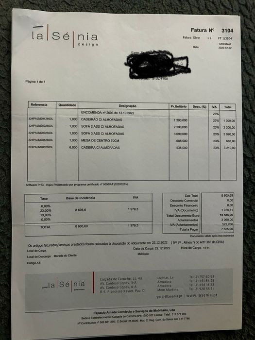 Sofa almofadas lasenia