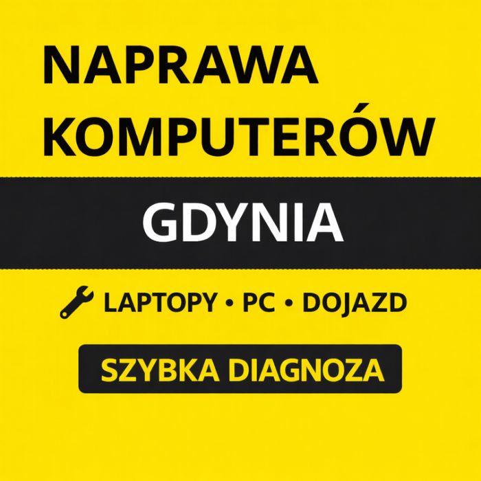 Serwis komputerów Gdynia | Naprawa laptopów | Dojazd