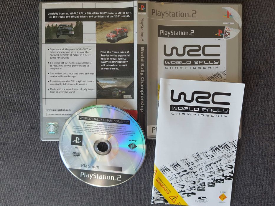 PS2 World Rally Championship Angielska Kompletna
