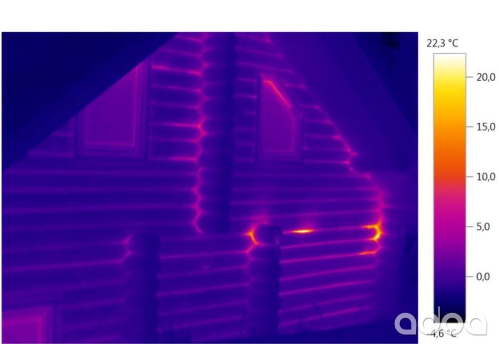 Услуги тепловизора .Поиск утечек тепла ,энергоаудит