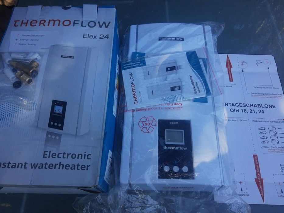 Przepływowy podgrzewacz wody Thermoflow 24 kw LCD 400 V