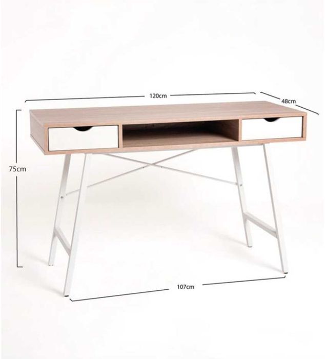 Secretária Daek 120 x 48 cm