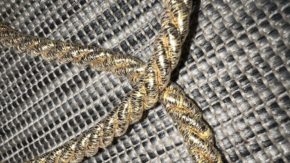 Złoty Sznur do stroju komunijnego 245 cm