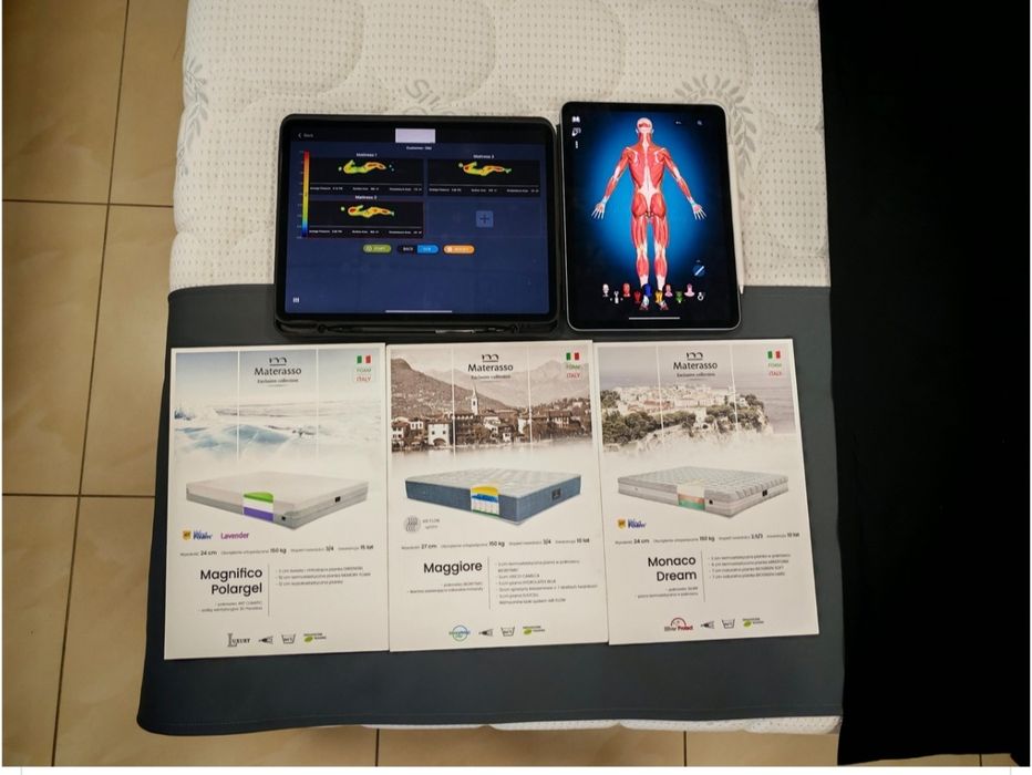 Materac  Aqua sleep Materasso 180x200 dostępny od ręki -30%