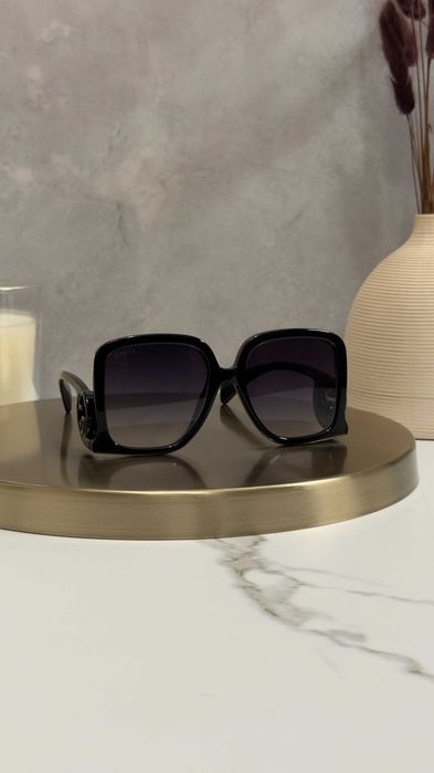 Окуляри Gucci GG1326S 001 Очки Гуччи Чорні Темна Лінза Черные оригинал