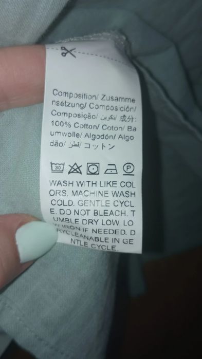 Vestido  Linho  SHEIN