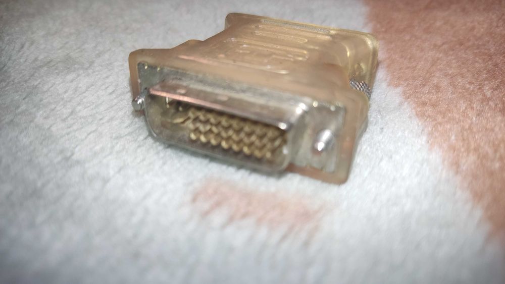 DVI I 24+5 to VGA порт переходник