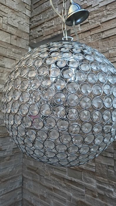 lampa wisząca kula do salonu (duża)