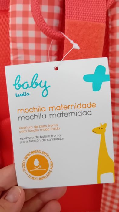 Mochila maternidade Wells