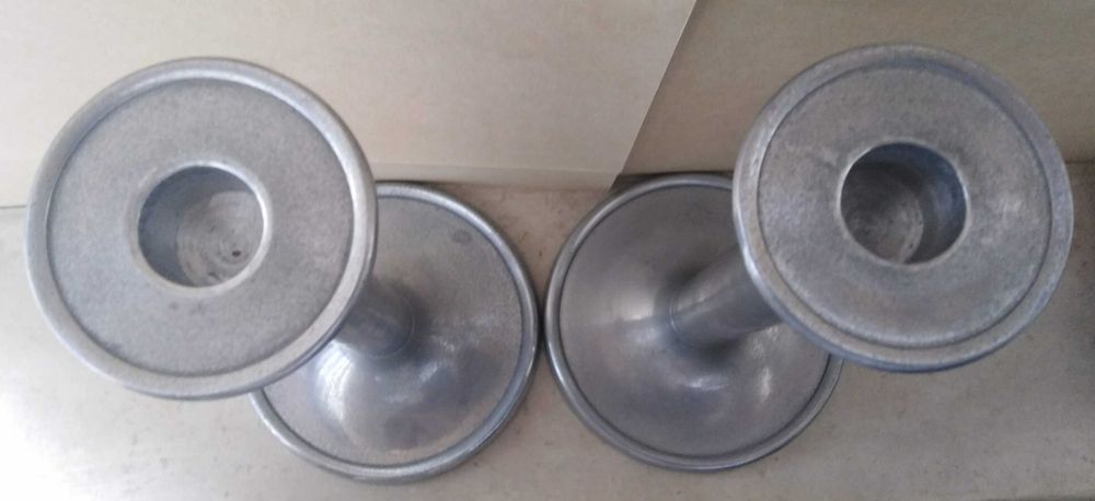 Castiçais em Estanho