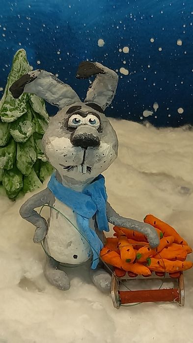 Современная ватная игрушка