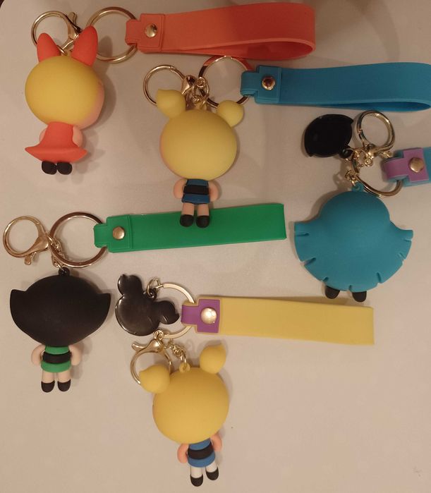 Atomówki Powerpuff Girls Brelok