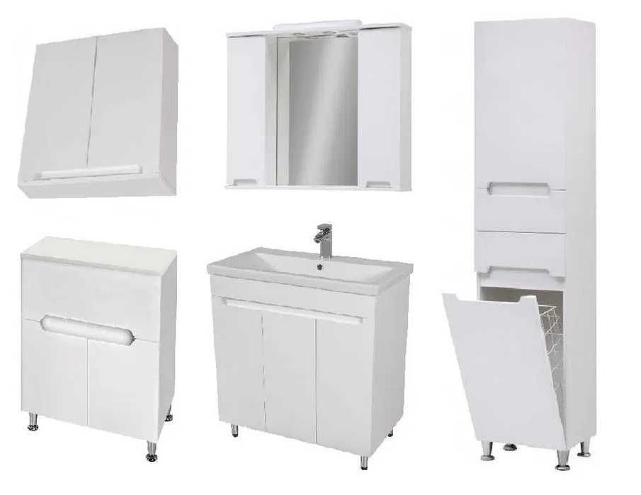 Умывальник (раковина) в комплекте с тумбой в ванну. Ширина 50...80см.