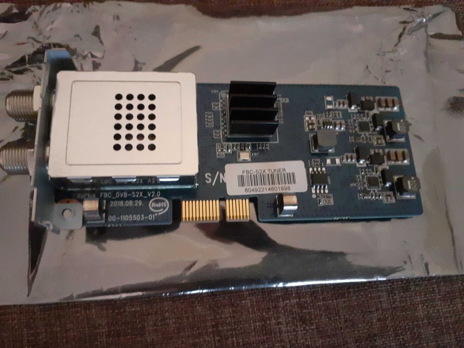 Głowica Vu+ FBC Dual DVB-S2X v2.0 satelitarna do tunerów Vu+4K