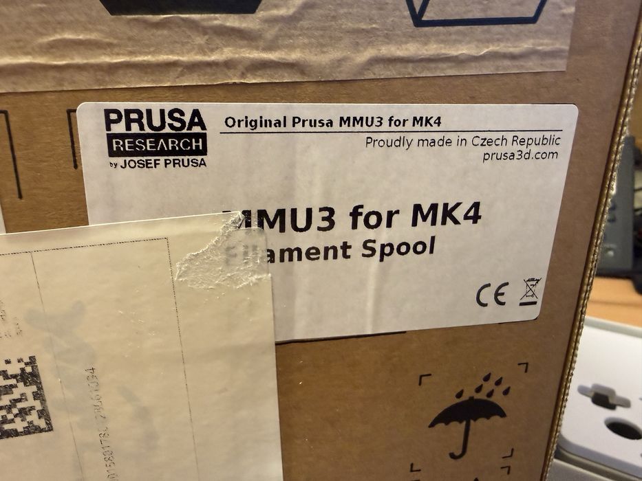Prusa MMU3 dla MK4S full kit (nowka)