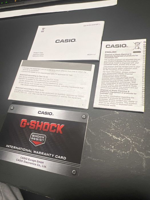 Oryginalny zegarek Casio G-Shock GA-B2100