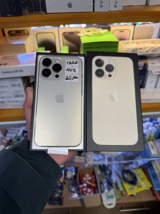 Продам Iphone 13 Pro 128 GB Gold Neverlock 100% АКБ