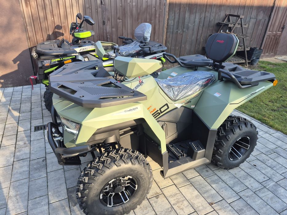 Quad Asix Cyber 250XXL Homol. na 2 osoby Wspom.kierwnicy+Kask  gratis