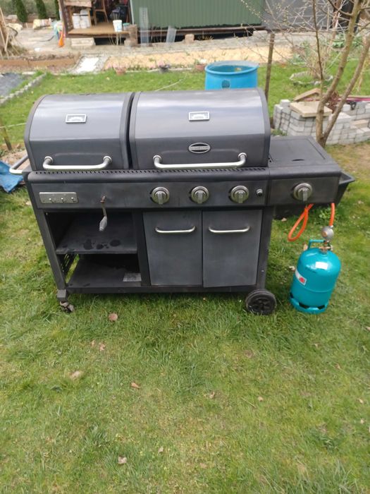 Grilla wegiel drewno plus gaz