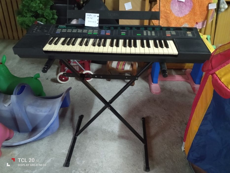 Órgão elétrico com carregador