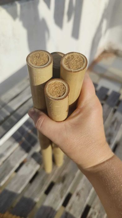 Kit de Massagem de Madeira e Bamboos / Maderoterapia em Excelente Estado