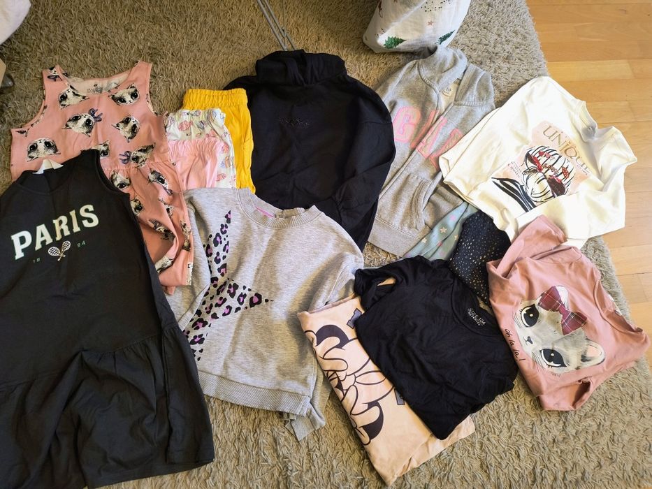 Ubrania dziewczynka rozmiar 134