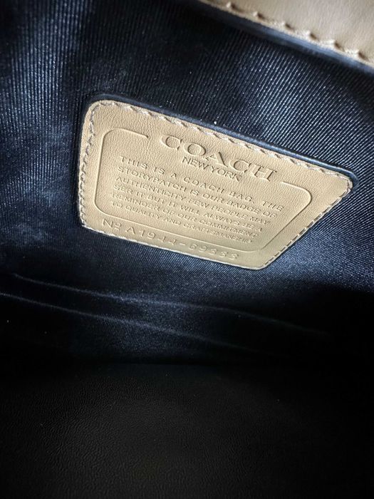 Torebka damska Coach torba listonoszka na pasku kuferek Premium