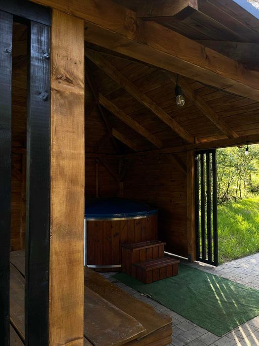 Domek na Kaszubach nad jeziorem- jacuzzi bania wakacje 2026