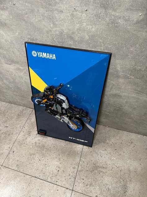 Арт Рамка 80x50 LEGO Technic Yamaha MT-10 SP (42159) + Кріплення