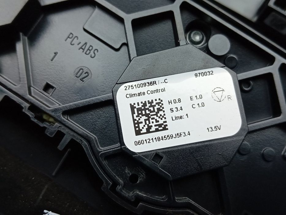 Botão / interruptor do AC RENAULT Zoe (BFM_)