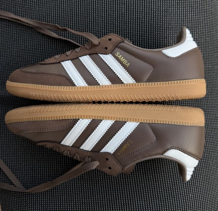 Оригінальні Adidas Samba brown spezial самба адідас, адидас спешл