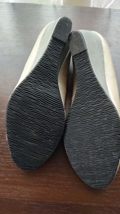 buty kokarda 41 AGA skórzane, balerinki, czółenka