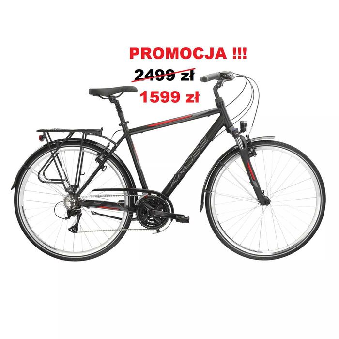 Promocja !!! KROSS TRACK 2 Męski czarny