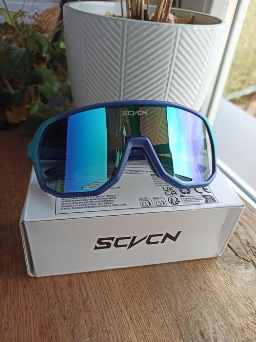 Nowe okulary przeciwsłoneczne SCVCN sportowe na rower do biegania