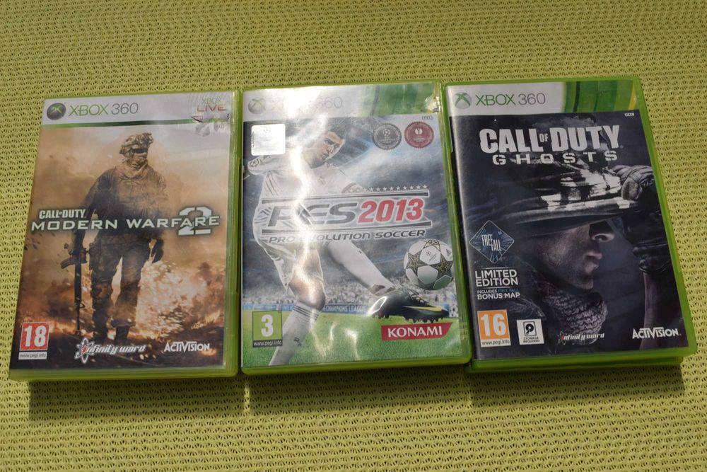 X BOX 360***7 Gier Różne*Oryginał Okazja Olsztyn Dajtki Wysyłka