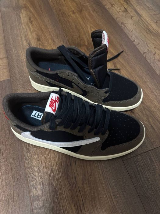 Кросівки Nike Air Jordan 1 Retro Low OG SP Travis Scott Mocha