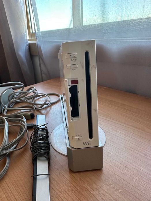 Nintendo Wii Branca RVL-001 + Cabos Originais | Compatível GameCube